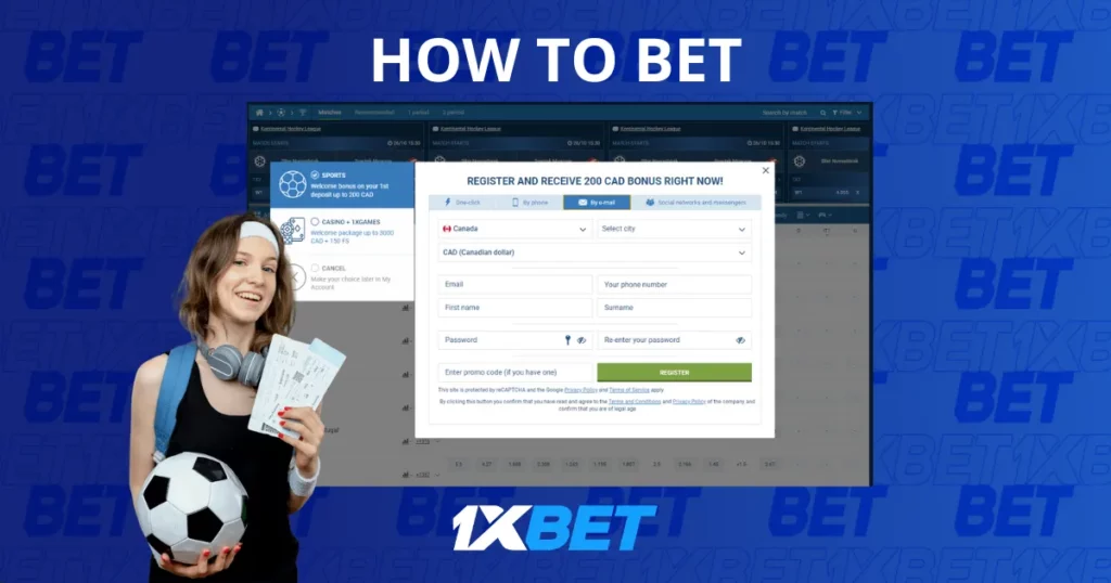 Cara membuat pertaruhan di 1xBet Malaysia
