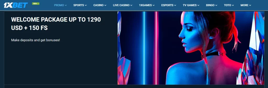 Pakej bonus alu-aluan sehingga 1290 USD di 1xBet Malaysia