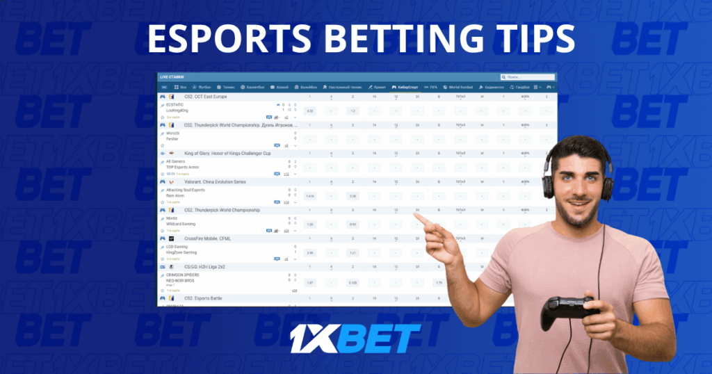 1xBet eSports Betting tips