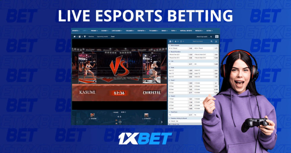 1xBet Live eSports Betting